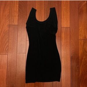 Elegant Black Sleeveless Dress
